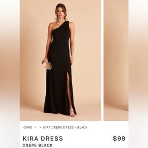 Birdy Grey Kira Dress, Black Size S